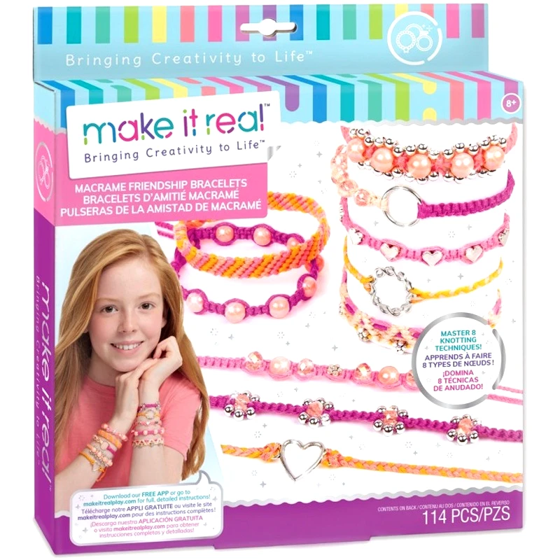 Make It Real Make It Real Macrame Friendship Bracelets - Βραχιόλια φιλίας (1318)