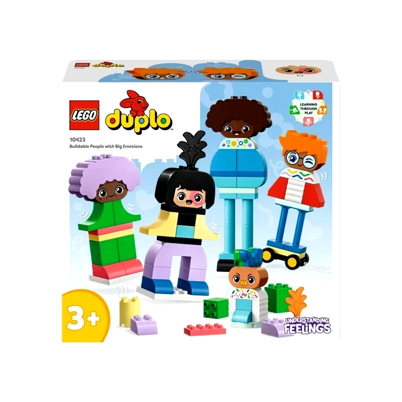 Lego Lego Duplo Κατασκευάσιμα Άτομα Με Μεγάλα Συναισθήματα (10423)
