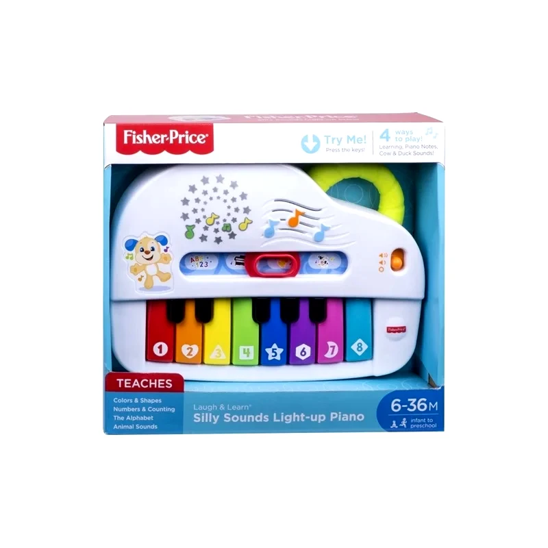 Fisher Price Fisher Price Laugh & Learn Εκπαιδευτικό Πιάνο Με Φώτα (GFV21)