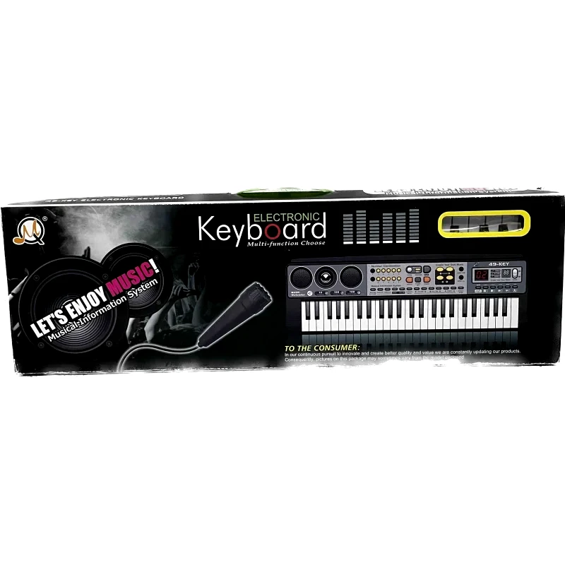 eToy.gr Αρμονιο 49 Πληκτρων Με Μικροφωνο (JM093440)