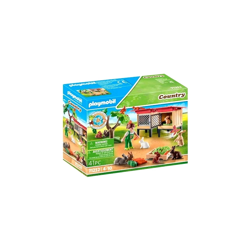 Playmobil Playmobil Κουνελοσπιτο (71252)