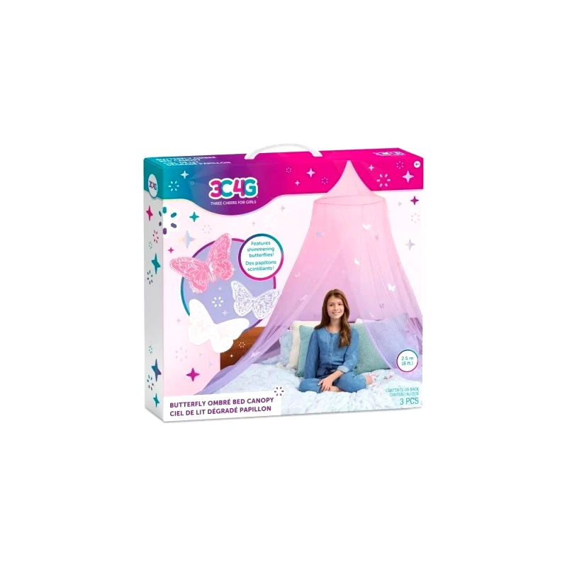 Make It Real Butterfly Ombre Canopy (18022)