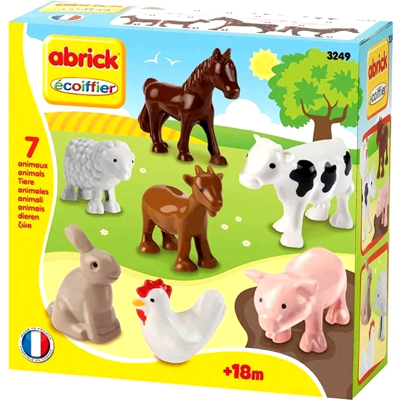 Ecoiffier Abrick Farm Animals (3249)