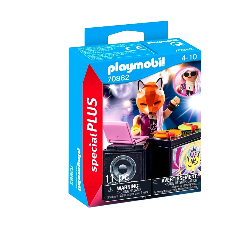 Playmobil Playmobil DJ με κονσόλα (70882)