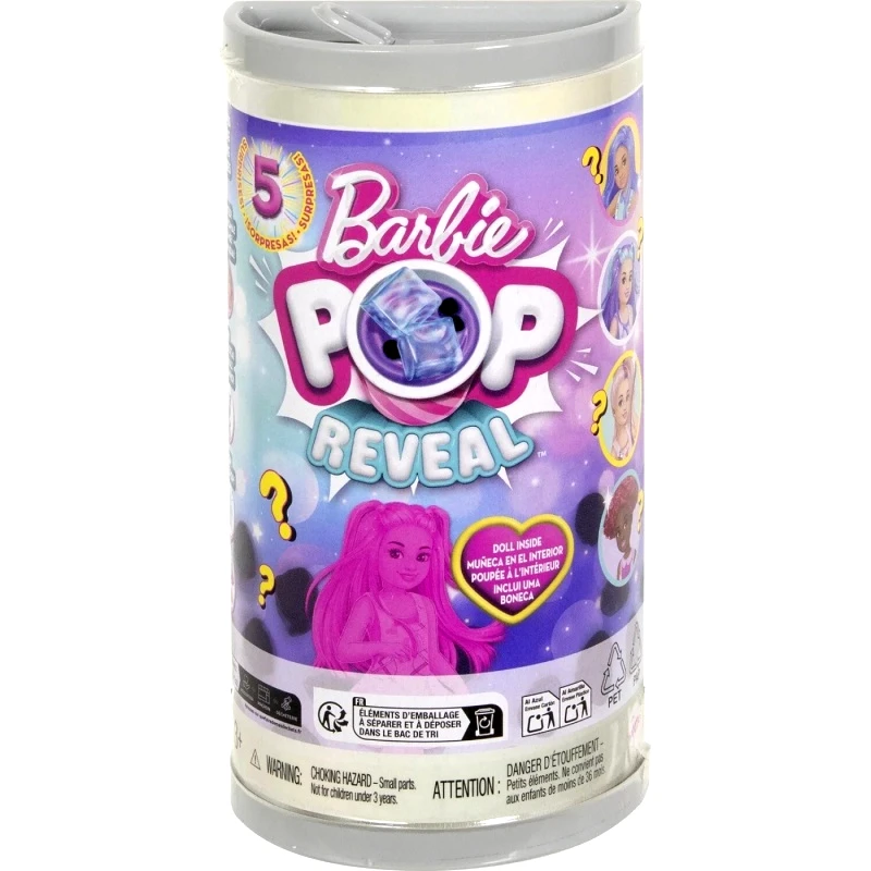 Mattel Barbie Pop Reveal Doll Κούκλα Διάφορα Σχέδια - 1 τμχ (HRK63)