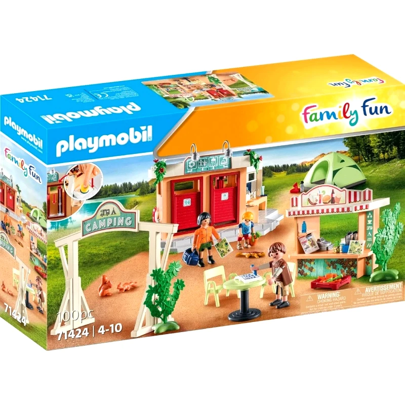 Playmobil Playmobil Οργανωμενο Camping (71424)