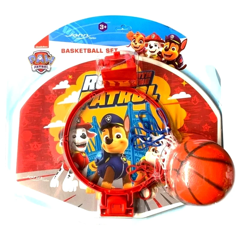 John Hellas Σετ Μπασκετα Τοιχου Paw Patrol (03823PM)