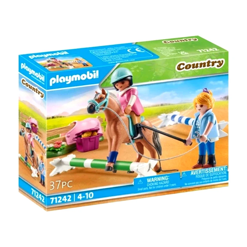 Playmobil Playmobil Εκπαιδευση Αλογου Ιππασιας (71242)
