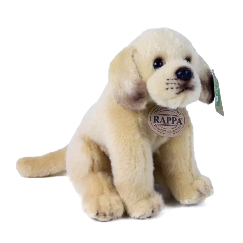 Rappa Rappa Λούτρινο Σκυλάκι Labrador 20 Εκ. Eco-Friendly 2 Χρώματα - 1 τμχ (RA-183247)