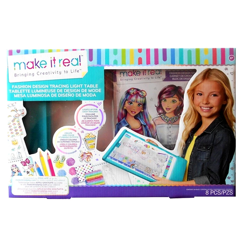 Make It Real Fashion Design Tracing Light Table (3502)