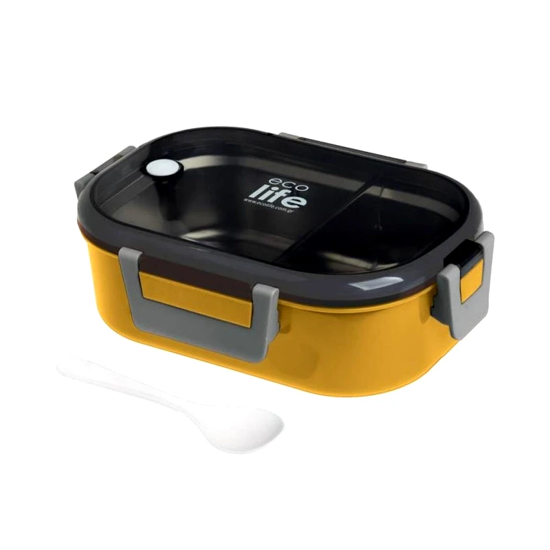 Ecolife Eco Life Φαγητοδοχειο 900ml - Yellow (33-BO-9066)