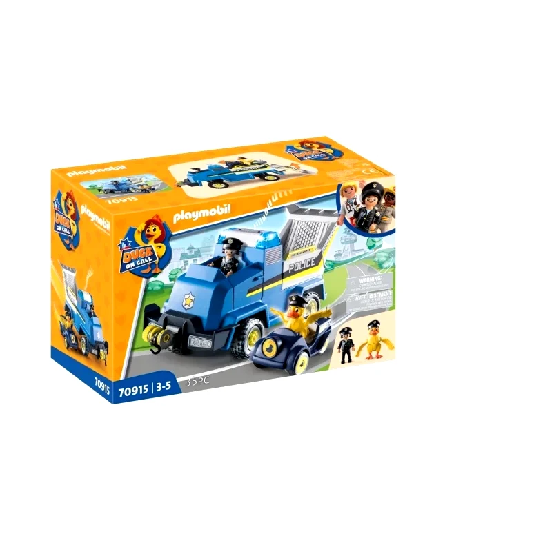 Playmobil Playmobil DUCK ON CALL - Όχημα Αστυνομίας με mini περιπολικό (70915)