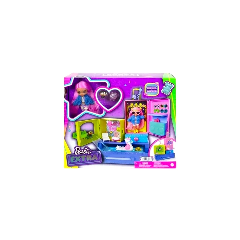 Mattel Barbie Extra Minis Σετ Παιχνιδιου Με Ζωακια (HDY91)