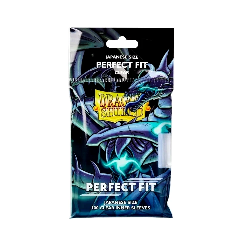 Dragon Shield Dragon Shield Japanese Size Perfect Fit Inner Sleeves - Clear Qyonshi (100 Sleeves) (13051)