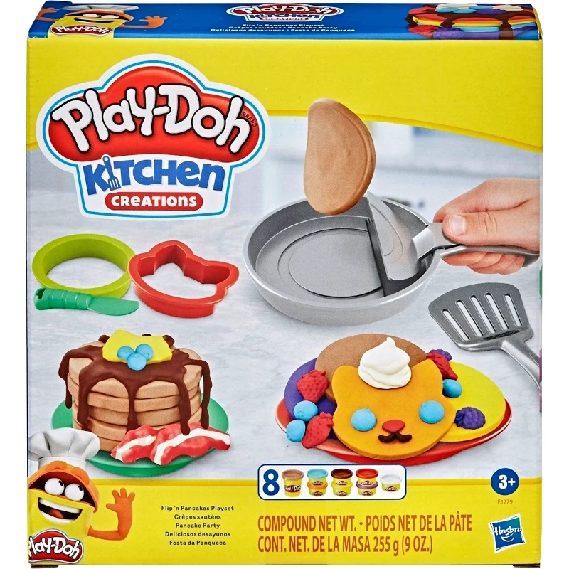 Hasbro Play-Doh Flip N Pancakes Playset (F1279)