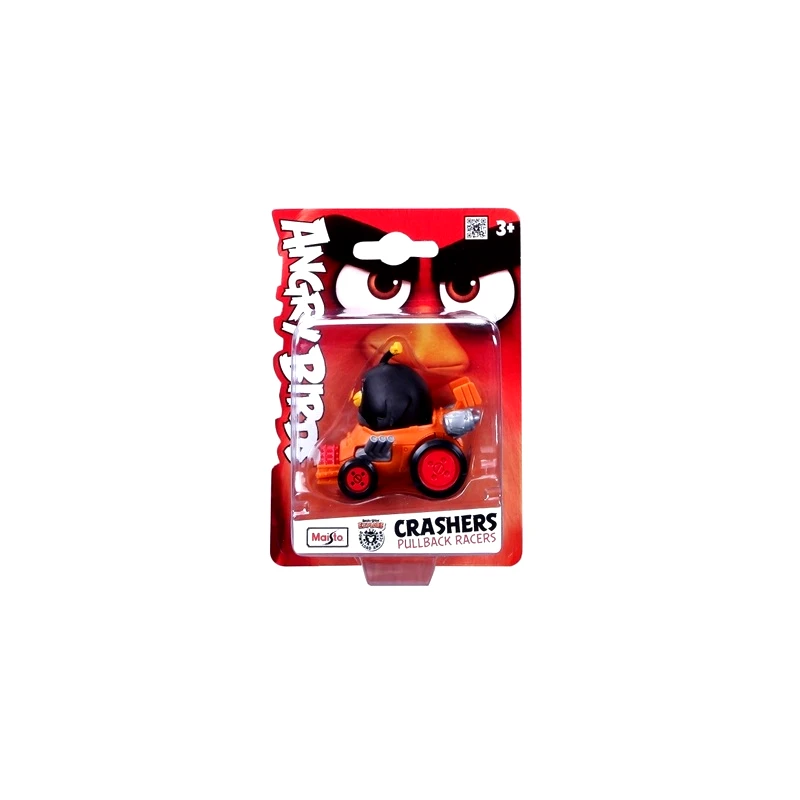 Just Toys Angry Birds Crashers Pullback Racers - 3 Σχέδια (23031)