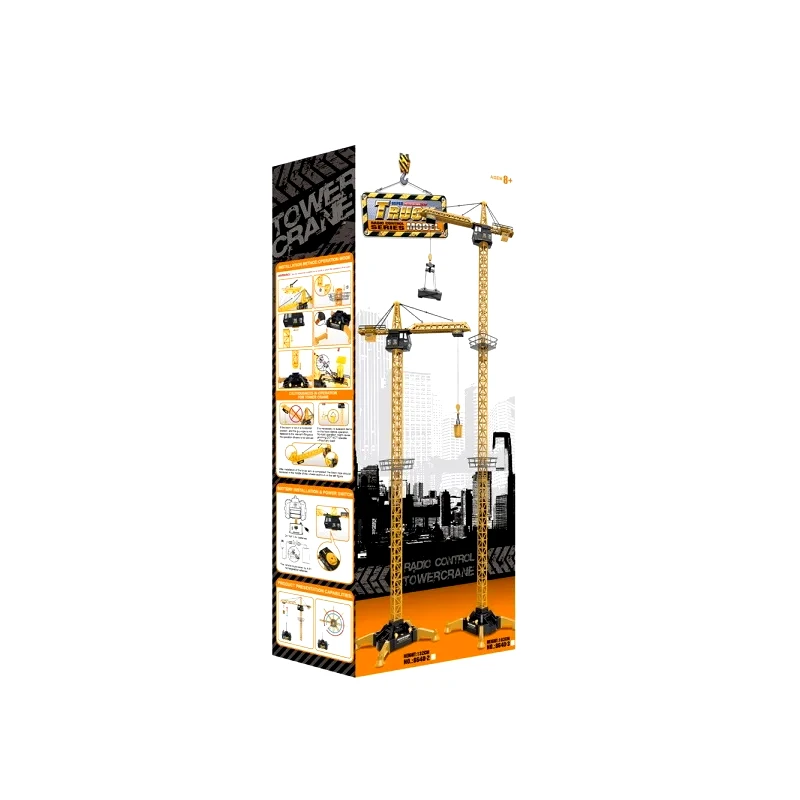 Zita toys Τηλεκατευθυνόμενος Γερανός Με Ύψος 132 Cm (005.8640-2)