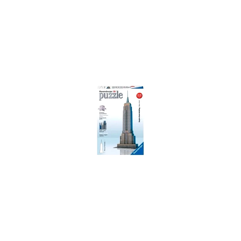 Ravensburger Παζλ 3D 216 Τμχ Empire State Building (05-12553)