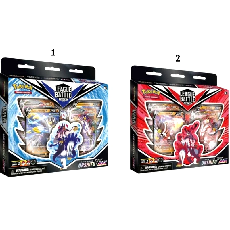 Nintendo Pokemon League Battle Deck Strike Urshifu,Rapid Strike Urshifu - 2 Σχέδια (POK809125)