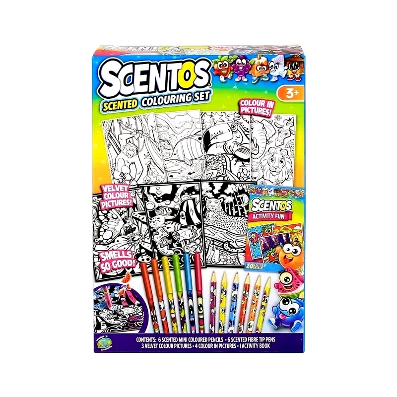 A & G Scented Colouring Set 3+ Scentos (41427)