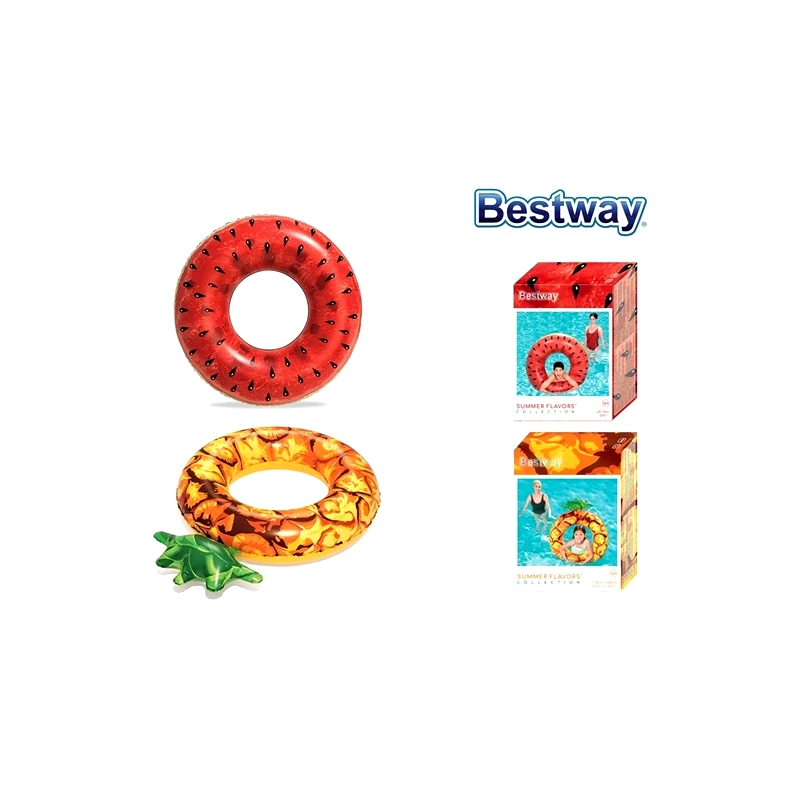 Bestway Σωσίβιο Καρπούζι- Ανανάς Bestway -2 σχεδια (36121)