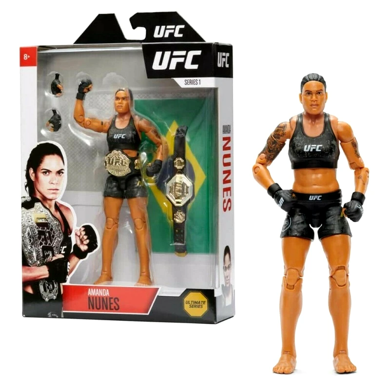Jazwares UFC Φιγούρες 15εκ. W1 Limited Edition Amanda Nunes (JWU00001-F)