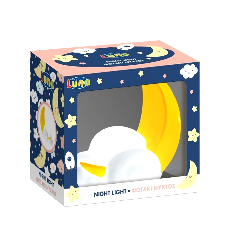 Luna Luna Φωτακι Νυχτος Φεγγαρακι 15Χ8.5Χ15Εκ (000622160)