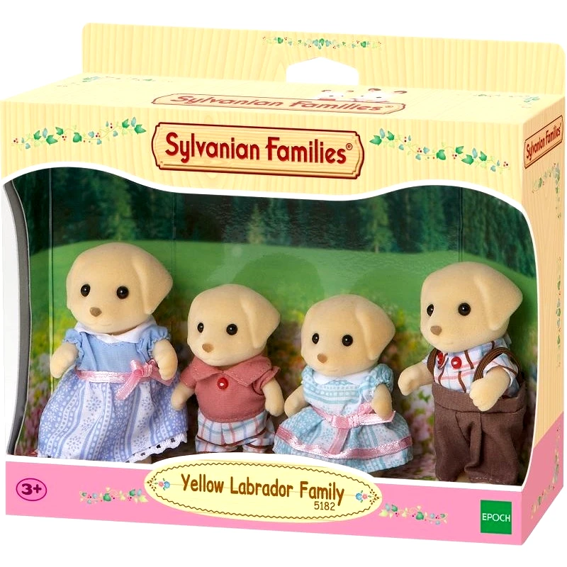 Sylvanian Sylvanian Families Οικογένεια Yellow Labrador (5182)