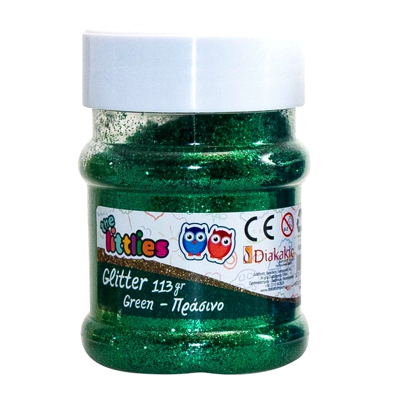 The Littlies Χρυσόσκονη Glitter The Littlies Πράσινη 113 Γρ. (646713)