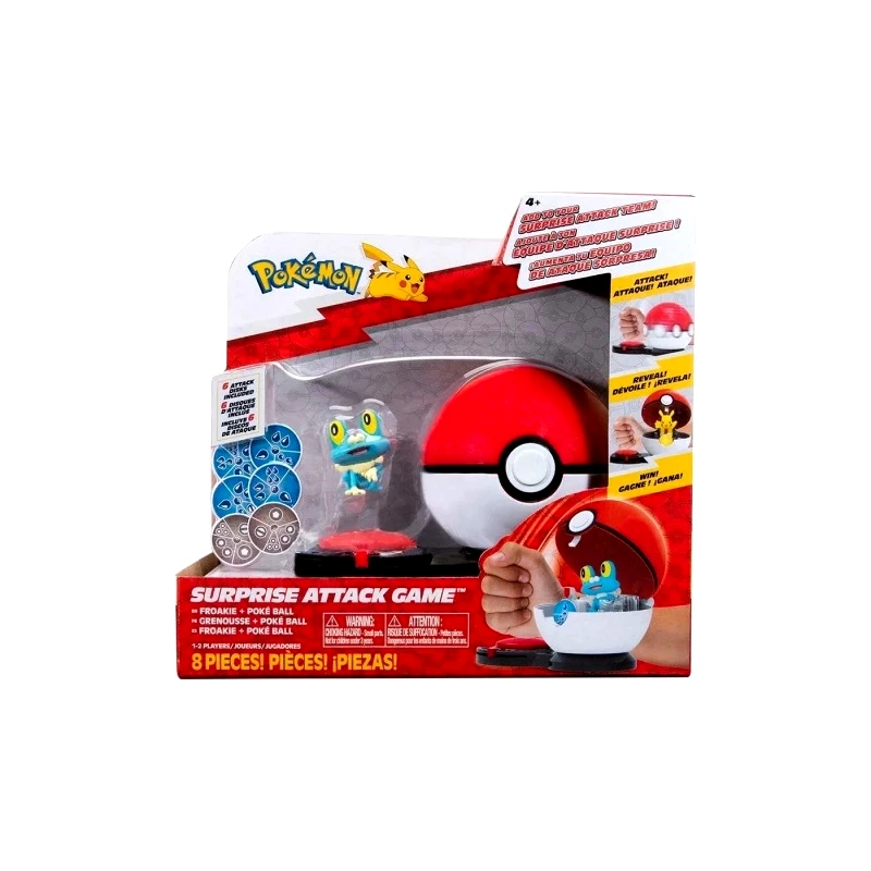 Pokemon Pokemon Παιχνίδι Μάχης 1 Τεμ. W3 3 Σχέδια - 1 τμχ (JW002724-W03)