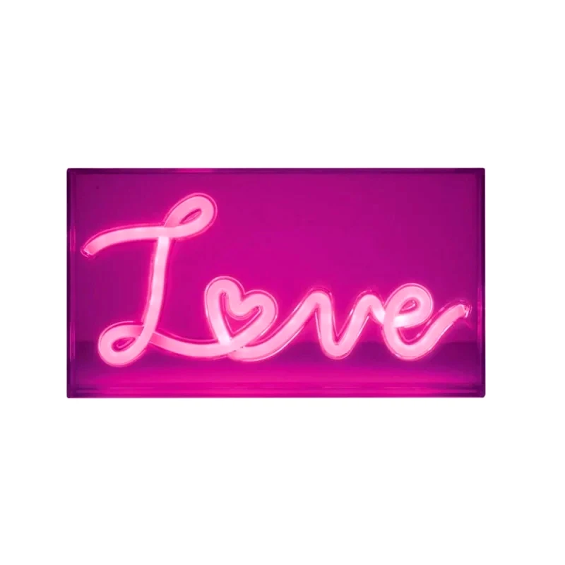 Διακοσμητικό Φωτιστικό Neon LED Love 23x4x13 Mood (000580465) φωτογραφία
