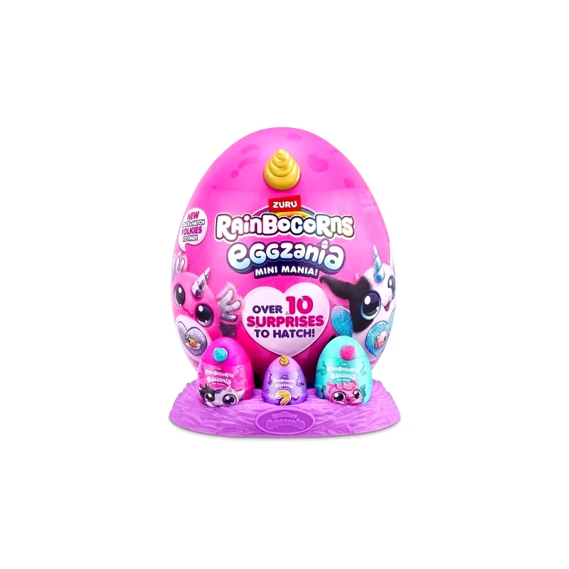 Rainbocorns Αυγο Eggzania Mini Mania Rainbocorns Διάφορα Σχέδια - 1 τμχ (11809296)