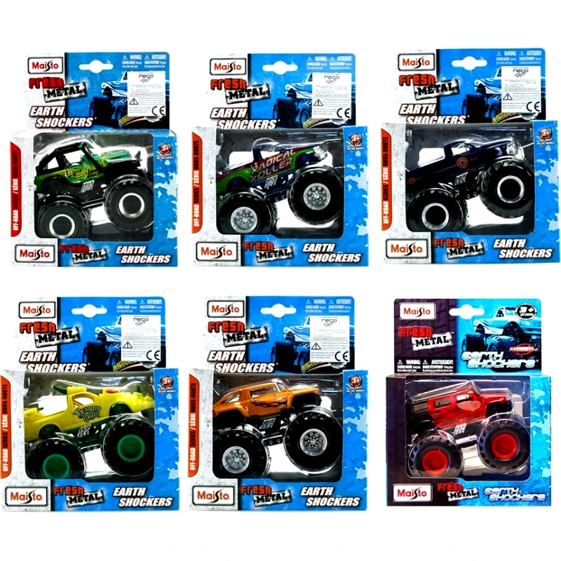 Just Toys Maisto Fresh Metal Earth Shockers - 16 Σχέδια (21144)