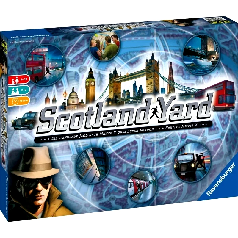 Ravensburger Ravensburger Επιτραπέζιο Παιχνίδι Scotland Yard Mister X (27267)