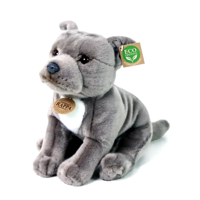 Rappa Rappa Λούτρινος Σκύλος Staffordshire Bull Terrier 30 Εκ. Eco-Friendly (RA-201552)