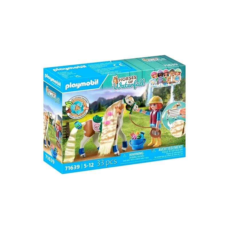 Playmobil Playmobil Horses Of Waterfall Η Ellie Με Το Άλογό Της (71639)