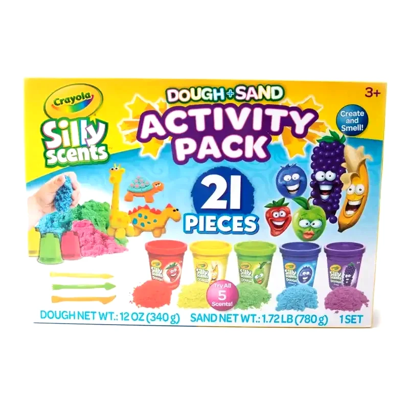 Crayola Crayola Silly Scents Dough & Sand Set (2339)
