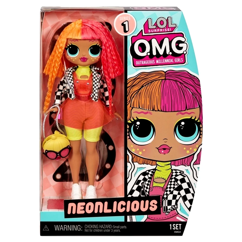 L.O.L Surprise MGA L.O.L. Surprise Omg Κουκλα - Neonlicious (855-00021)