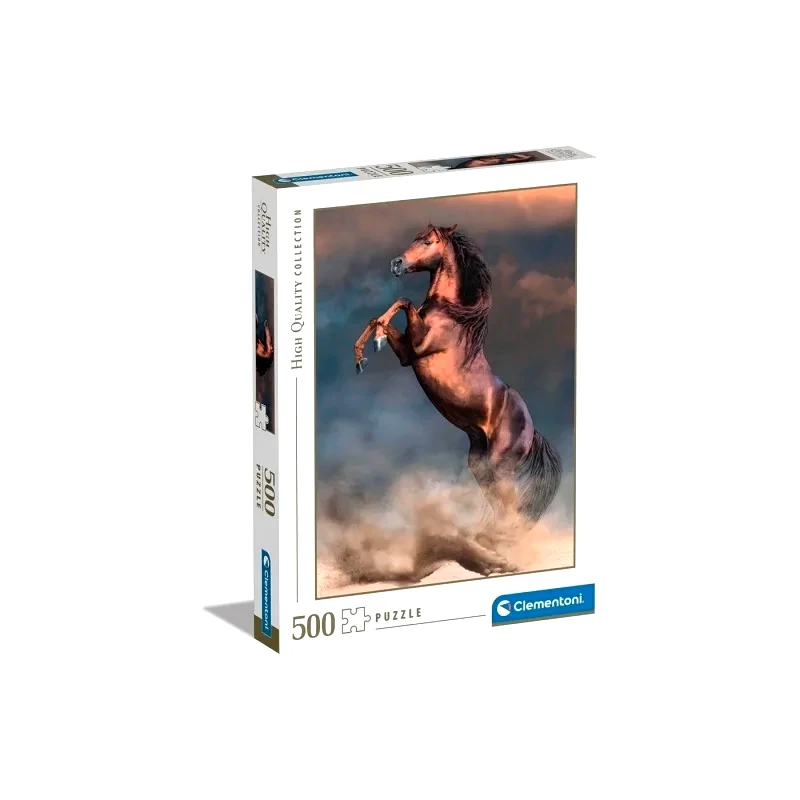 Clementoni Παζλ 500Τεμ High Quality Άγριο Άλογο (1220-35521)