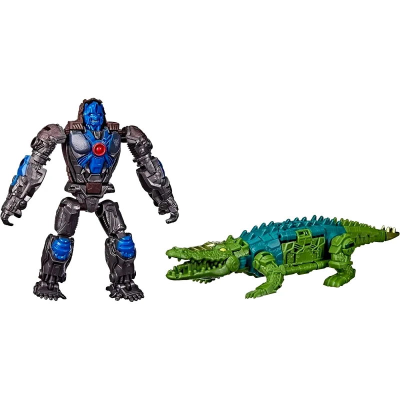 Hasbro Transformers Rise Of The Beasts Movie, Beast Alliance, Combiners 2-Pack Optimus Primal And Skullcruncher (F4619)