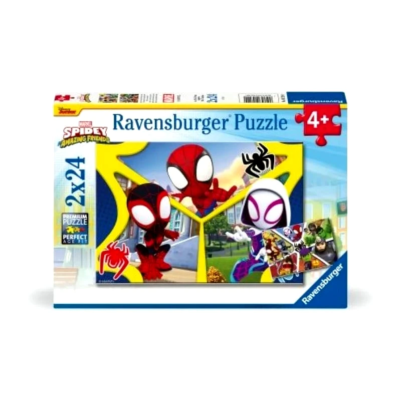 Ravensburger Παζλ 2Χ24Τεμ Spidey & Friends (05729)