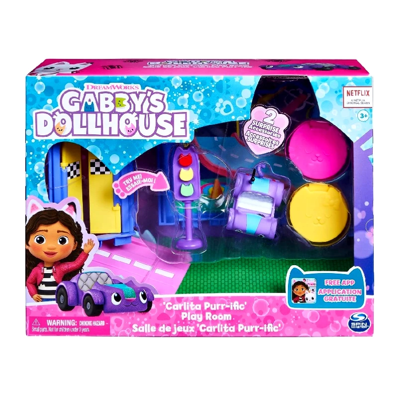 Spin Master Spin Master Gabby's Dollhouse Mini Σετ Δωματίου 3 Σχέδια - 1 τμχ (6069300)