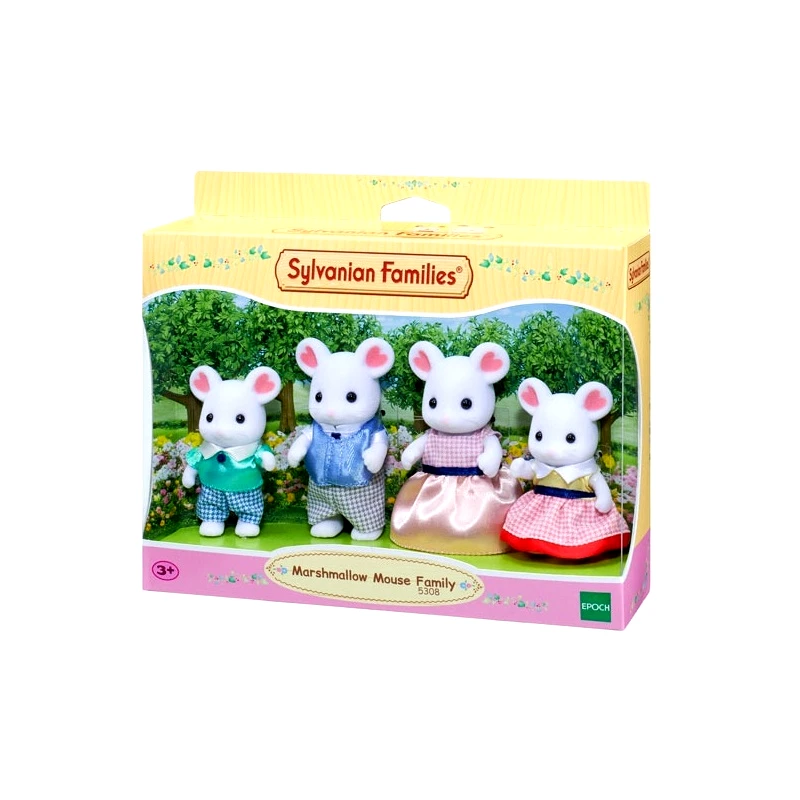 Epoch Sylvanian Families Marshmallow Mouse Family (5308)
