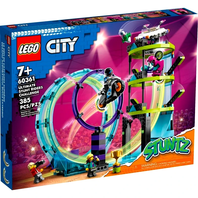 Lego Lego City Ultimate Stunt Riders Challenge ( 60361 )
