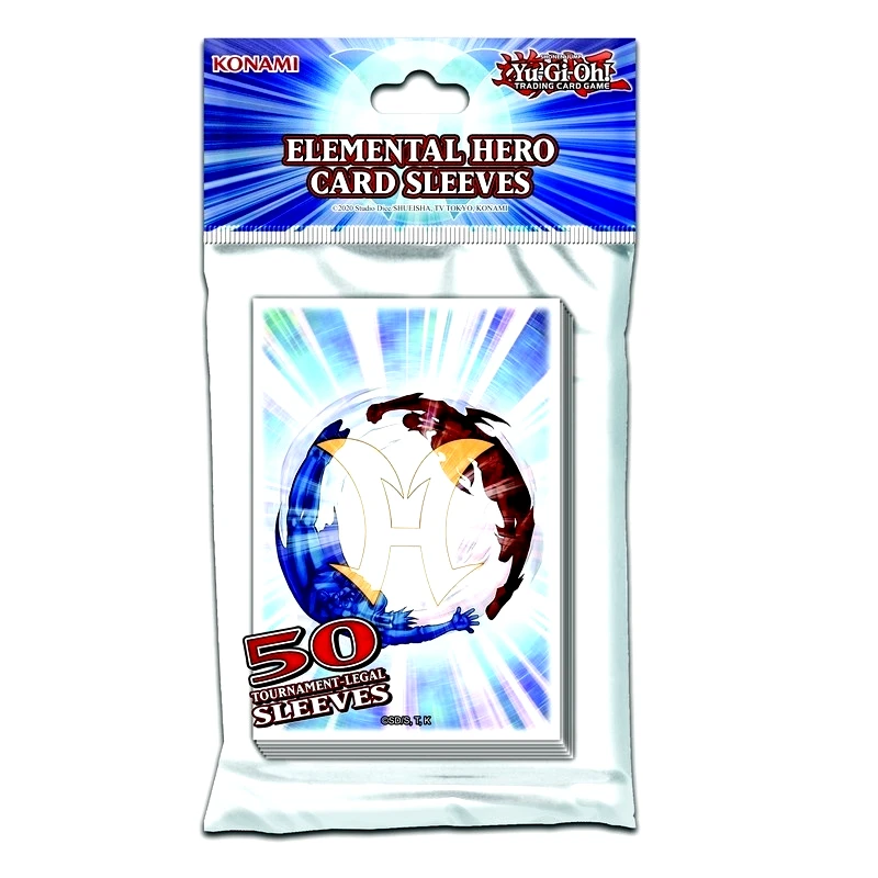 Konami Yu-Gi-Oh! - Elemental Hero Card Sleeves (YGO-EHSlvs)