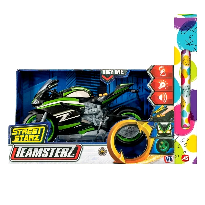 As Company Teamsterz Αγωνιστικη Μηχανη Με Κινηση, Φως Και Ηχους Street Starz (7535-16880)