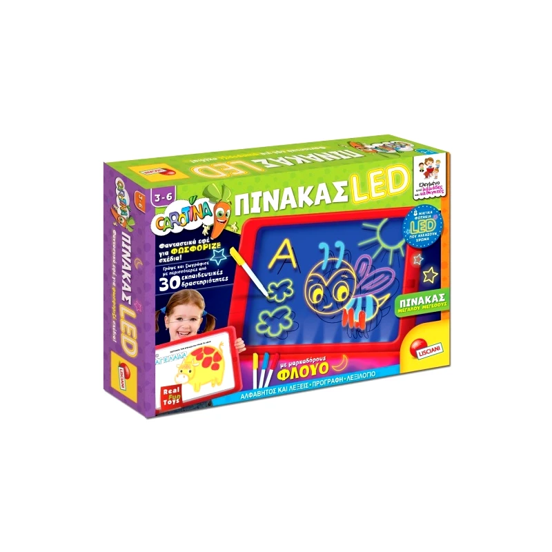 Real Fun Toys Carotina Πινακας Led 2020 (10.77441)