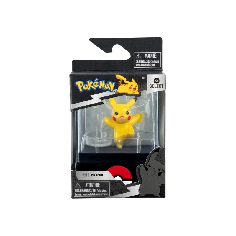 Jazwares Pokemon Συλλεκτική φιγούρα με θήκη W7 - 6 Σχέδια (JW002297-B)