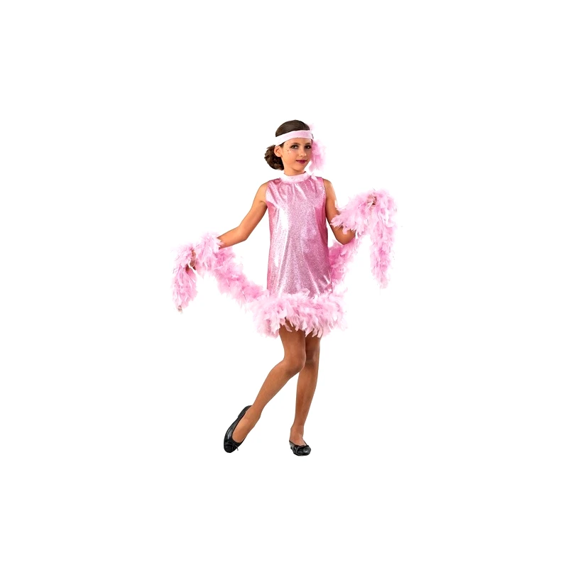 Fun Fashion Αποκριάτικη Στολή Τσάρλεστον (Ροζ) Νο12 (40212)