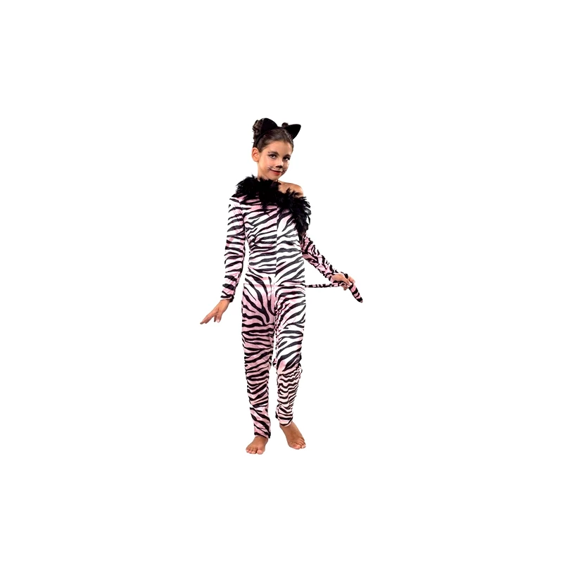 Fun Fashion Αποκριάτικη Στολή Ζέμπρα Ρόζ Φόρμα Νο8 (53408)